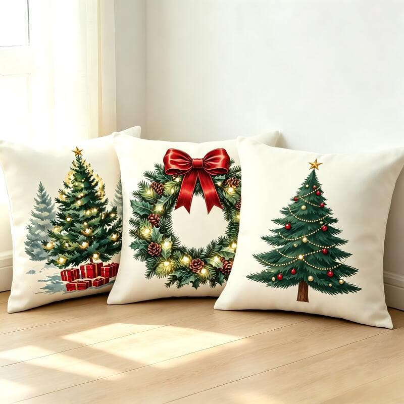 Almofada Decorativa  Natalinas 40x40 45x45 Decoração de Natal