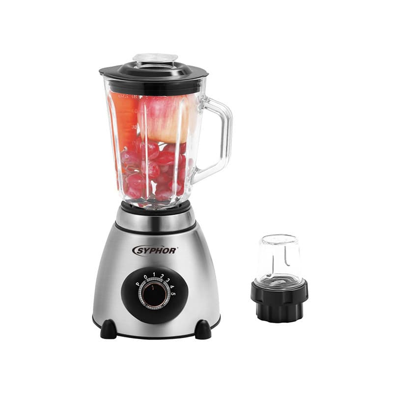 Liquidificador Elétrico SYPHOR, Processador de Alimentos, Extrator de Suco, Triturador de Gelo, Liquidificador de Alta V