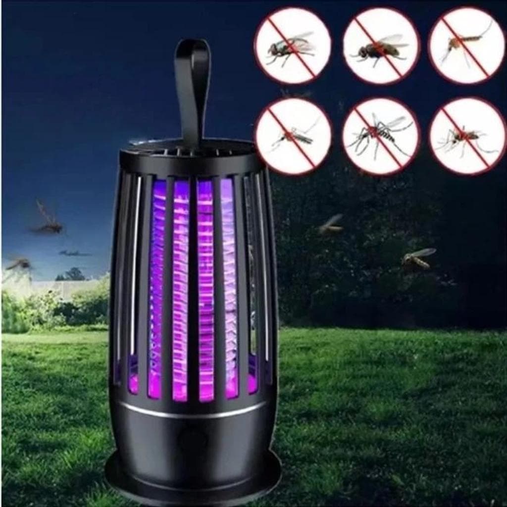 Repelente Eletrônico Lâmpada Uv Mata Mosquitos Insetos Mosca