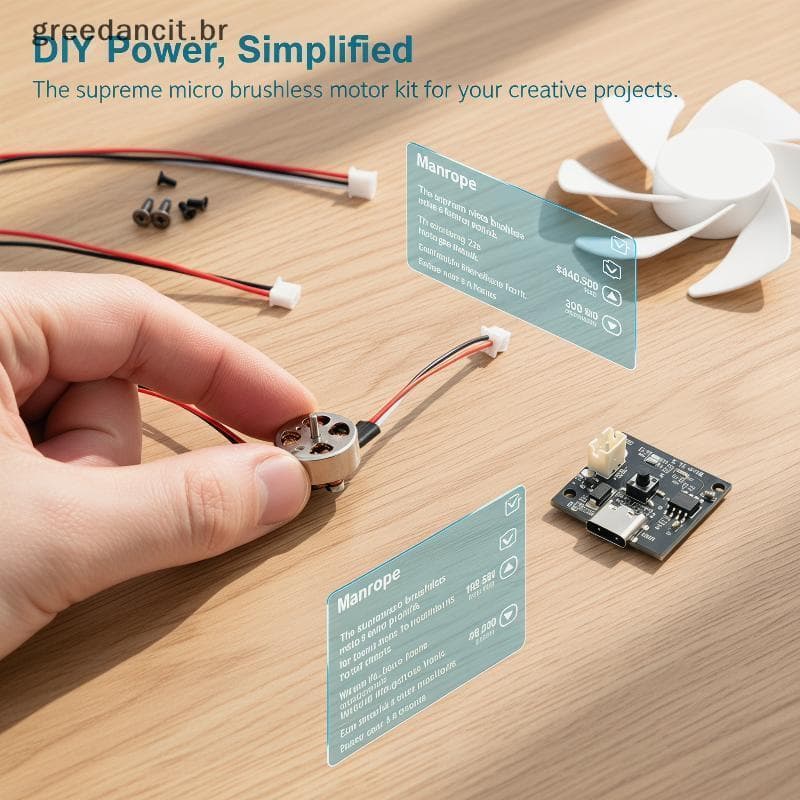 MA Quadricóptero RC FPV Aeronaves DIY 1503 Kit De Ventilador De Motor Sem Escova Em Miniatura Rotação Suave Conjunto De
