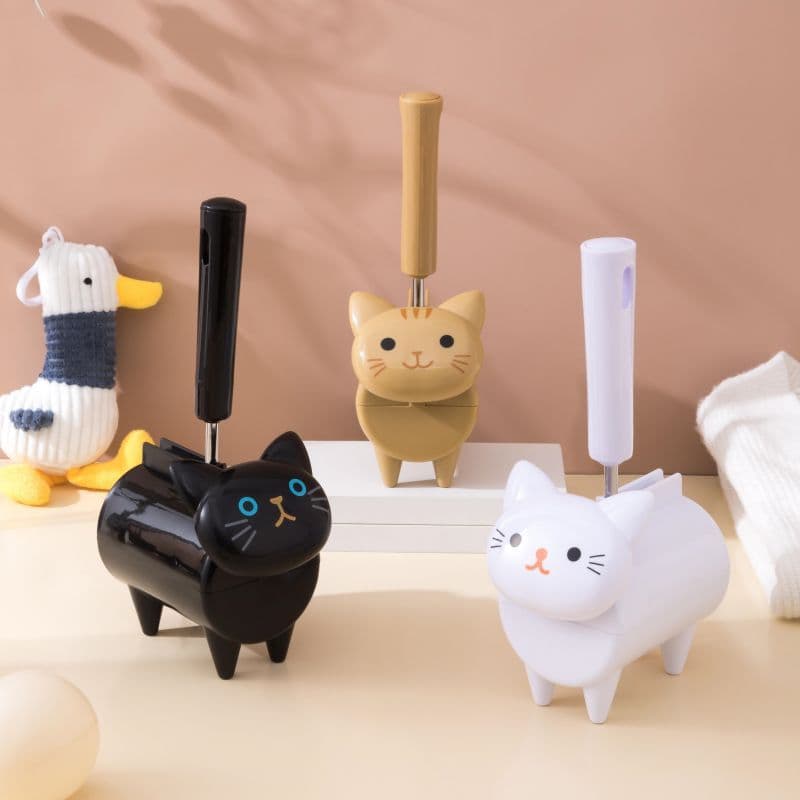 [Estoque pronto] Dispositivo de cabelo pegajoso Rolo de desenho animado Tearable Japonês Portátil Roupas pegajosas Papel