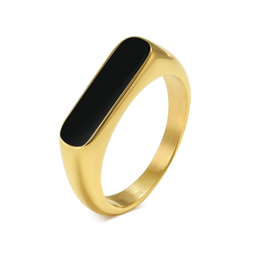 Os anéis banhados a ouro da Vnox são uma escolha elegante para mulheres.   KKKN