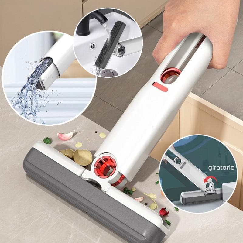 Mini Squeegee Mop Rodo portátil Ferramenta de limpeza Limpador multifuncional