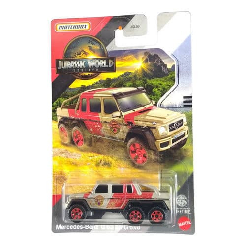 Matchbox Jurassic World Mercedes-benz G 63 Amg 6x6 Jgl02