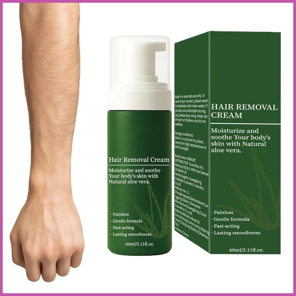 Creme De Remoção De Pelos 60ml , Loção Não Pegajosa De Ação Rápida Para Homens , Partes Íntimas Axilas , wsdph Privado