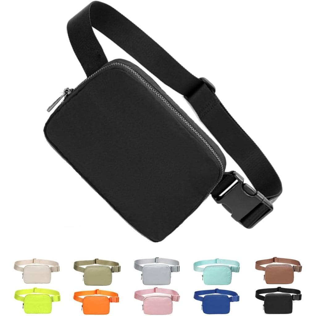 Bolsa de Cintura Unissex Tapp Collections com Alça Ajustável, Pequena Bolsa de Cintura para Exercícios, Corrida, Viagens