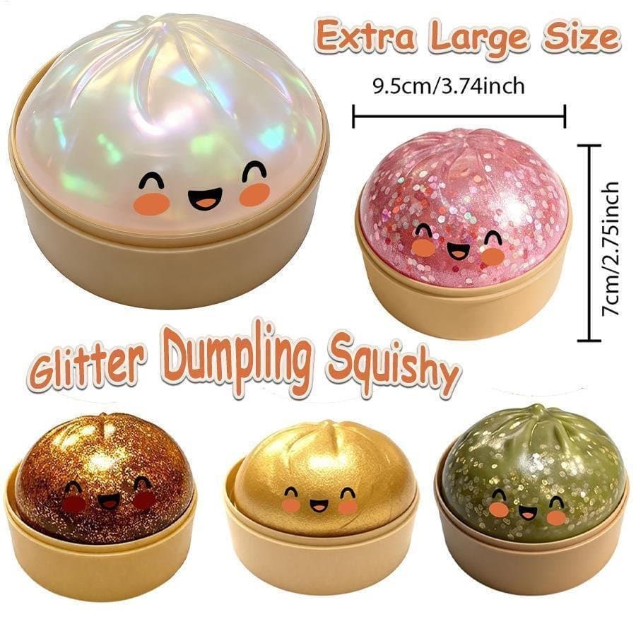 2026 Novo Bolinho De Glitter Simulação Mole Brinquedo Espremível Com Vaporizador Para Alívio Do Estresse