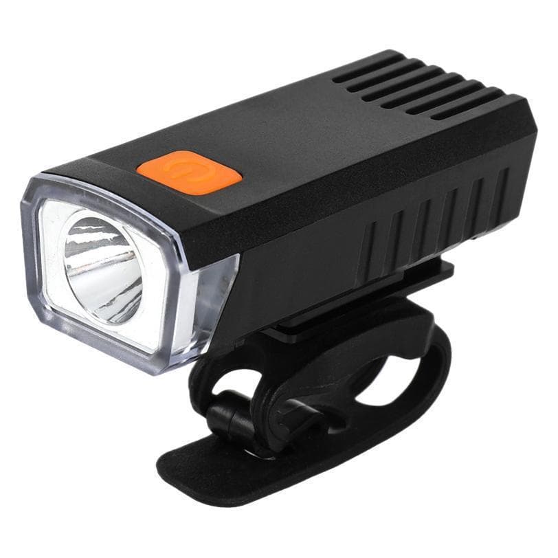 Farol de bicicleta para passeios noturnos, luz forte, recarregável, lanterna ao ar livre, à prova de chuva, acessórios d