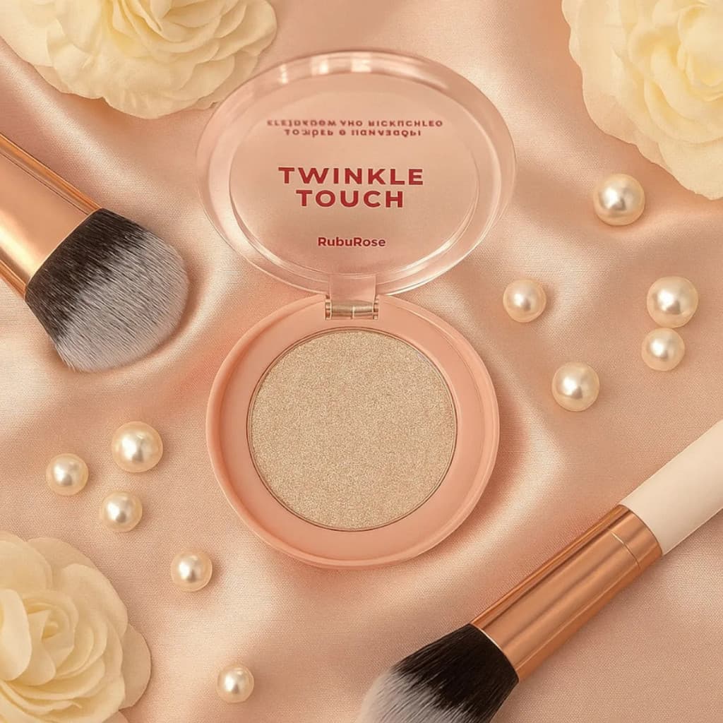 Twinkle Touch Sombra Iluminador 2 Em 1 Pi - Cor: Pink Luster