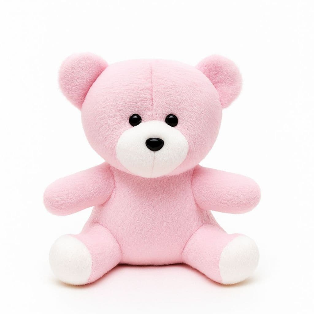 Urso Pelúcia Ted Rosa | Urso Infantil  | Pelúcia Rosa Para Presente | Urso De Decoração| Para Nicho