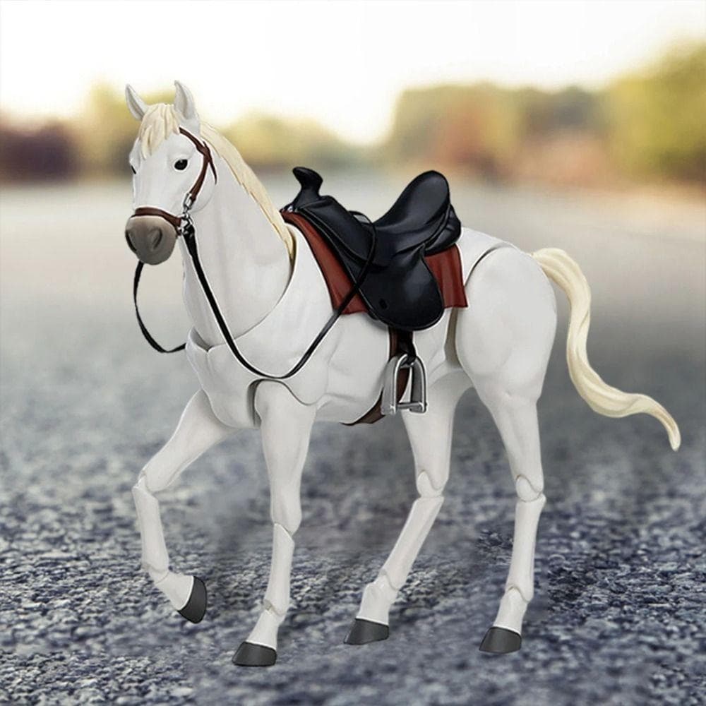 Modelo De Pintura De Artista De Cavalo  , Figura De Ação De Ferrite Móvel Colecionável , PVC
