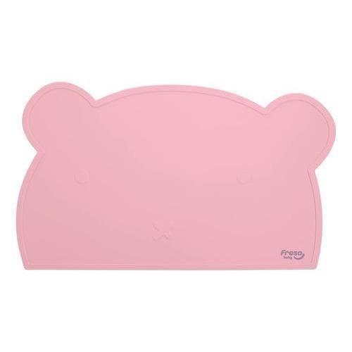 Jogo Americano Freso Baby Alimentação do Bebê BLW Silicone Atóxico Livre BPA Impermeável Rosa