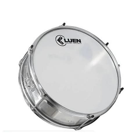Repique Luen 15x14" Em Alumínio Com Pele Leitosa