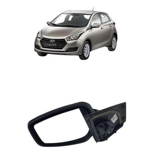 Retrovisor Esquerdo Hb20 2012 2013 2014 2015 2016 A 2019