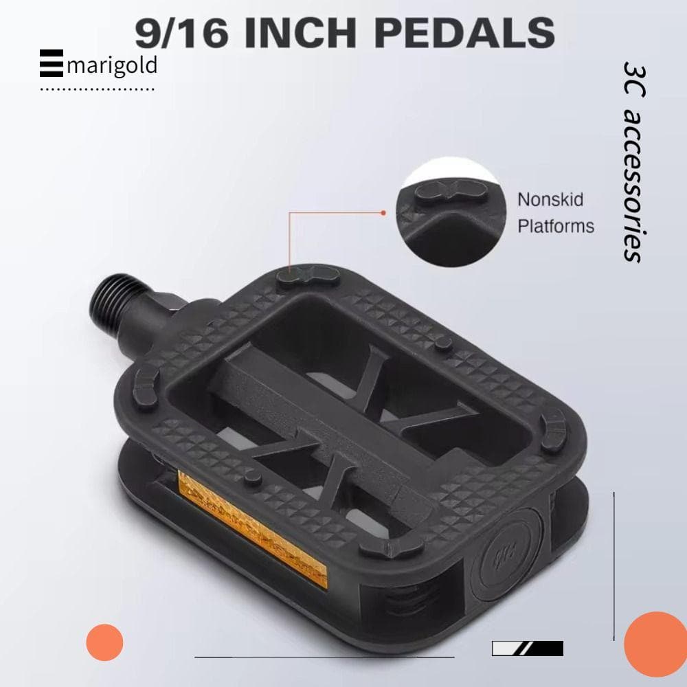 Pedais De Bicicleta MARIGOLD , Pedal De Estrada MTB Ultraleve Antiderrapante , 9'16 Acessórios Para Mountain Bike