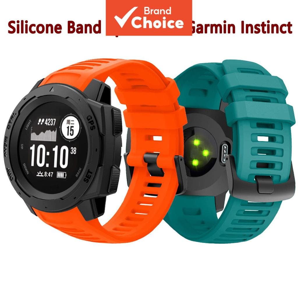 Pulseira De silicone Macio 22mm Para Garmin Instinto 2/Instinct Smartwatch Relógio Inteligente Esportiva Substituição Ac