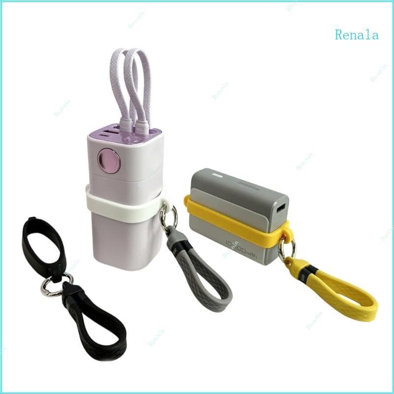 Renala USB C Silicone Banda Para Laptop CP13 E Chaveiro Carregamento Telefone