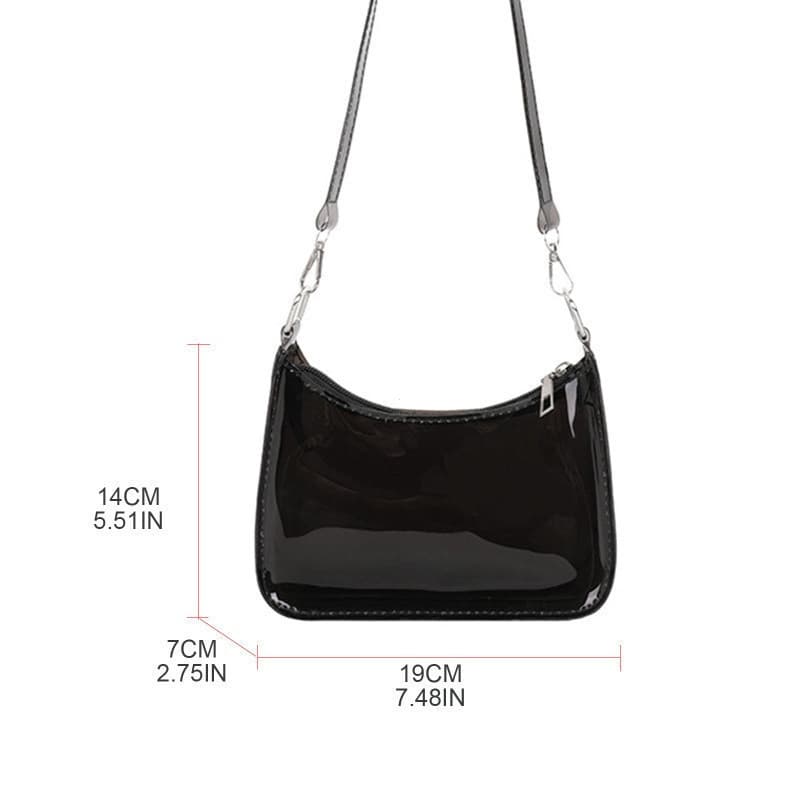 SUN Senhoras Cor Sólida Claro Axilas Saco Casual Feminino Hobos Bolsa Ombro