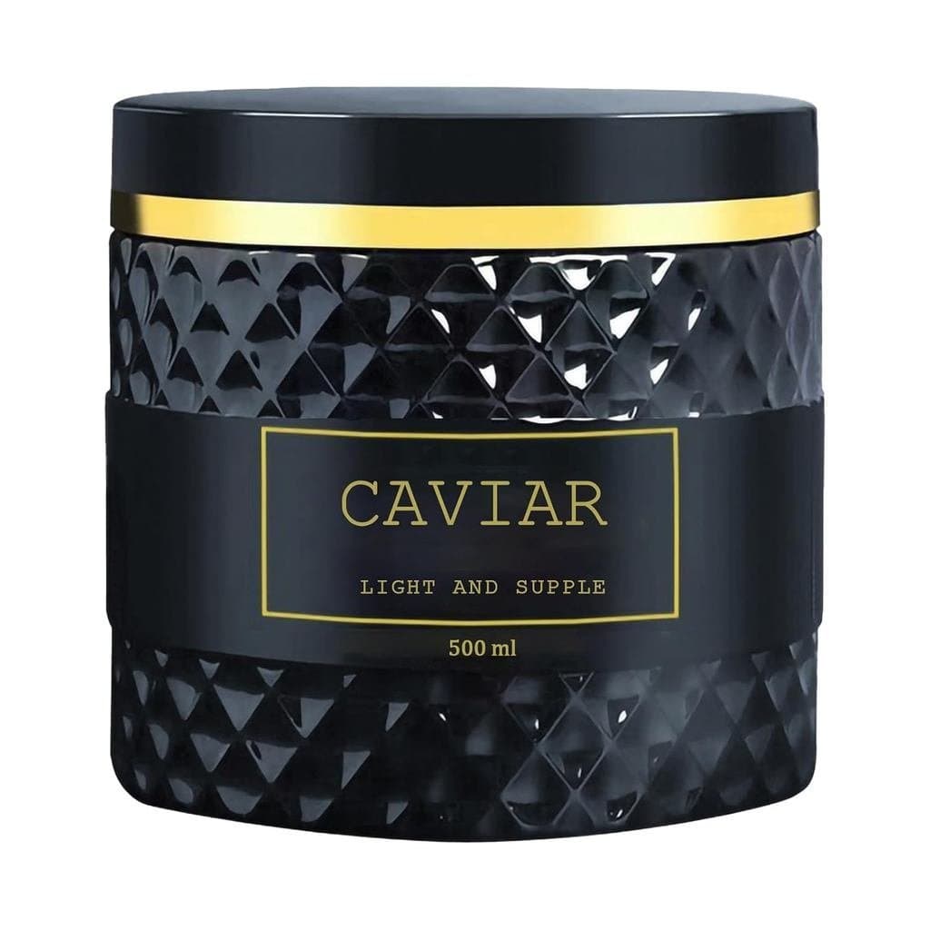 Máscara Capilar CaviarBloom, Máscara Capilar de Reparação Profunda com Extrato de Caviar (16,9 fl.oz.) Tratamento Intens