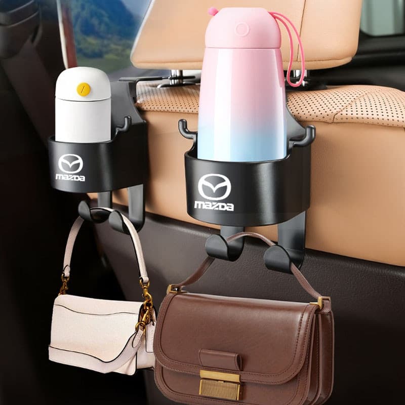 Suporte Multifuncional para Copos no Banco Traseiro do Carro, Organizador Universal de Armazenamento Suspenso para Bebid