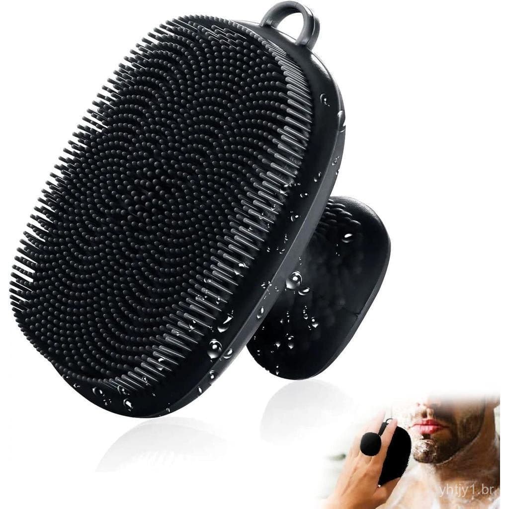 Escova Facial, Escova Facial para Homens, Escova de Limpeza Facial, Escova Manual à Prova d'Água para Cuidados Faciais e