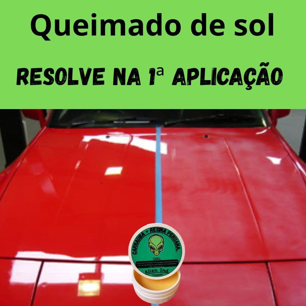 Cera Espelho Cerâmico – Remove Riscos Superficiais, Repele Água, Proteção Sol e Chuva