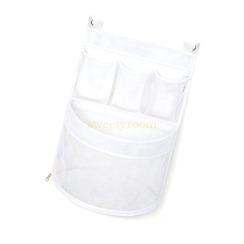Bolsa Suporte Banho Lateral Para Banheira Design Suspensão Parede Tecido Poliéster Drenagem Ráp