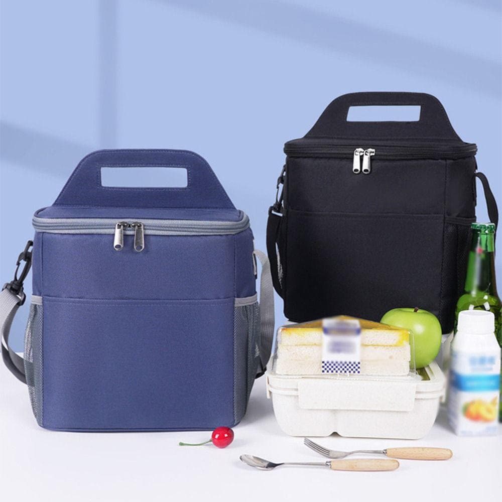 Sacos Térmicos Isolados , Saco Portátil Do Refrigerador Gelo Da Grande Capacidade , Com Caixa Térmica Engrossada Aliment