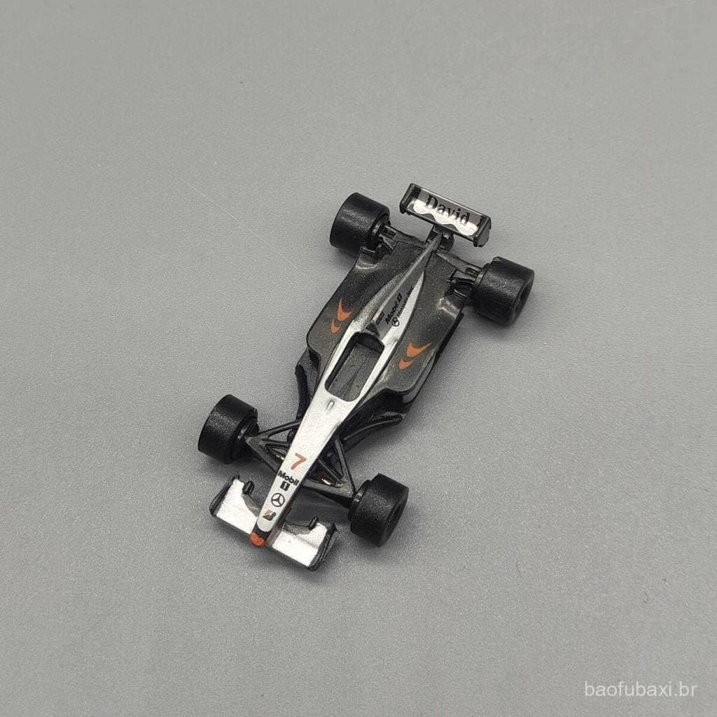 Novo modelo de carro de corrida F1, peças soltas, miniatura de carro de corrida F1, brinquedo, figura, carro de corrida
