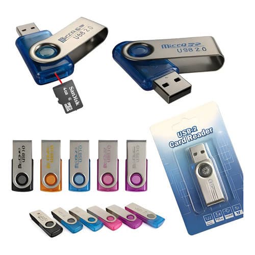 Leitor De Cartão De Memoria Reader Micro Sd 32gb