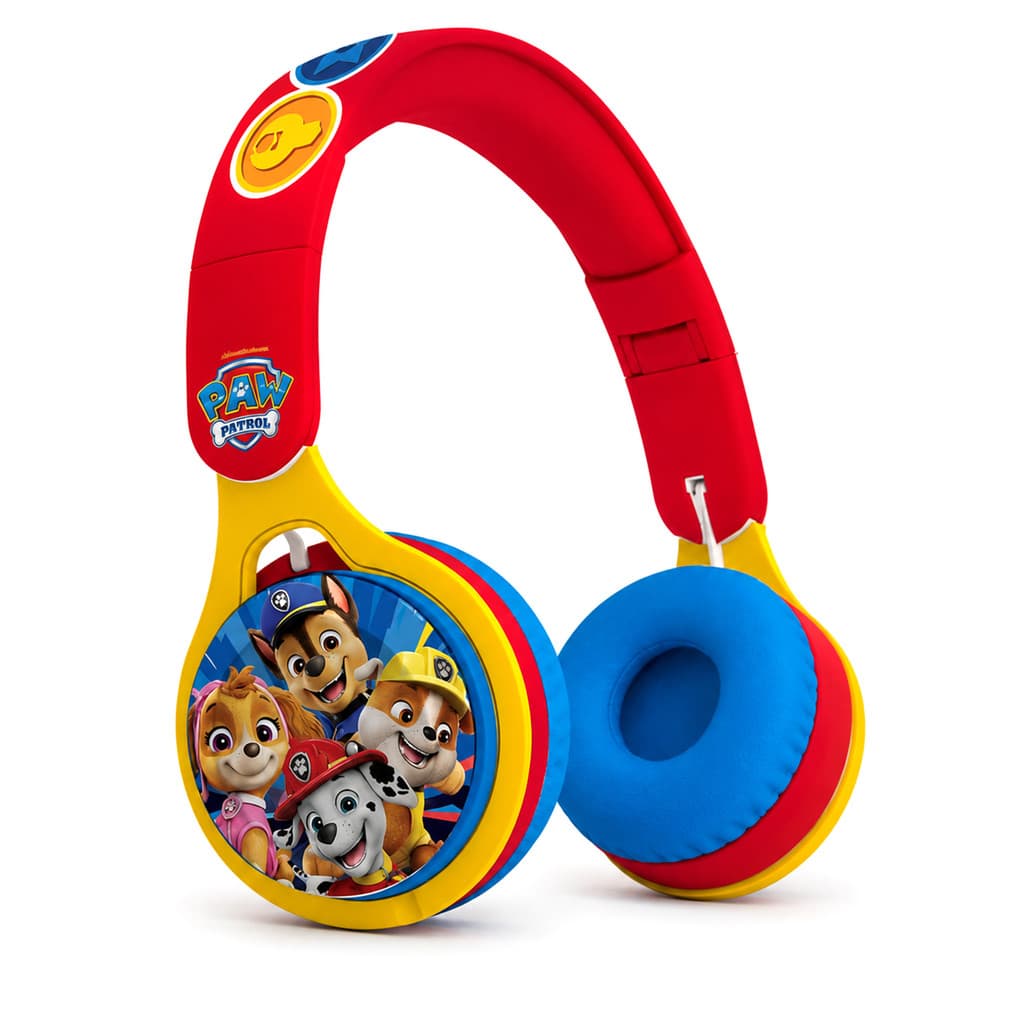 Fone Bluetooth Patrulha Canina Infantil Sem Fio Headphone Bluetooth Controles Integrados