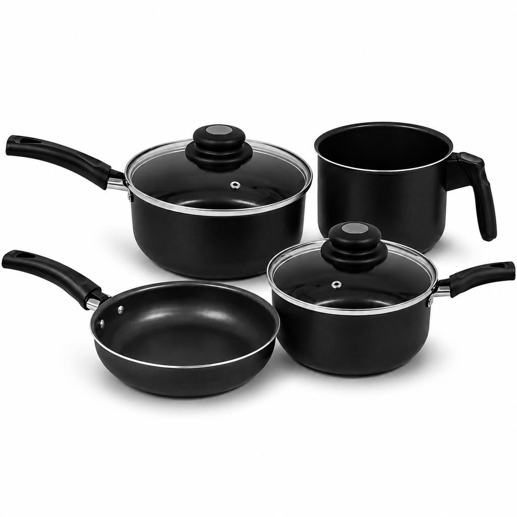 Jogo De Panela Teflon Kit Conjunto Panelas 4 Peças