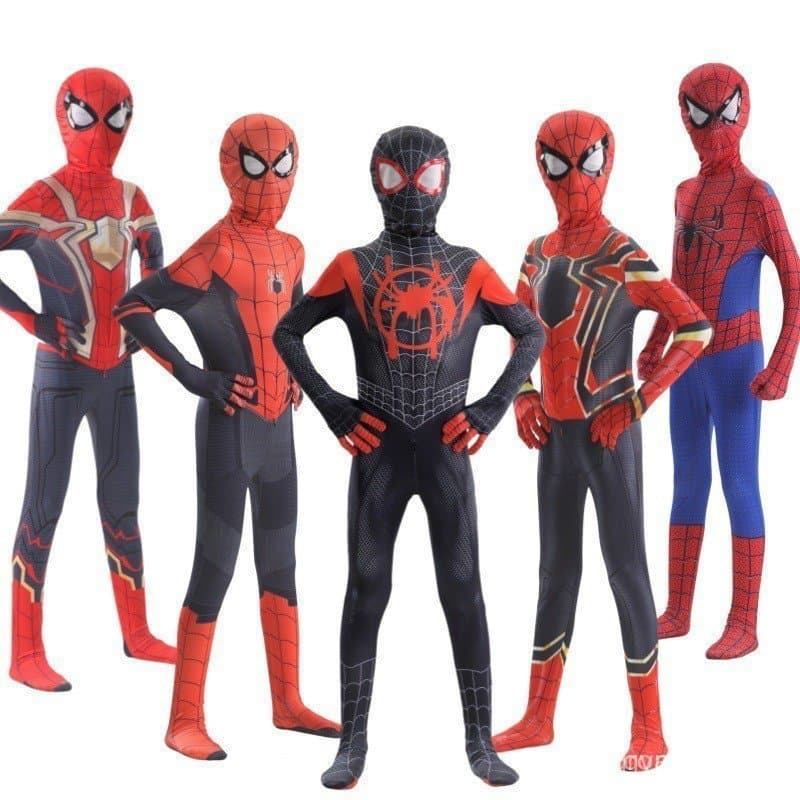 Fantasia de Cosplay de Herói, Macacão Infantil e Adulto do Miles, Fantasia do Homem-Aranha: Longe de Casa para o Hallowe