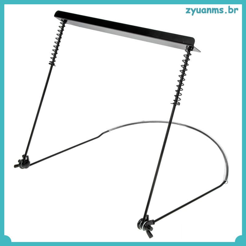 🏠 Suporte Para Gaita De Boca Em Liga De Zinco Preto Para Armazenamento