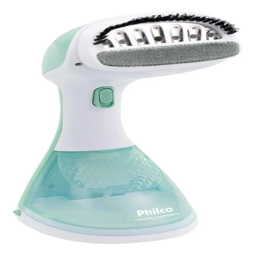 Passadeira A Vapor Portátil Pvp10vd Bivolt Branco E Verde