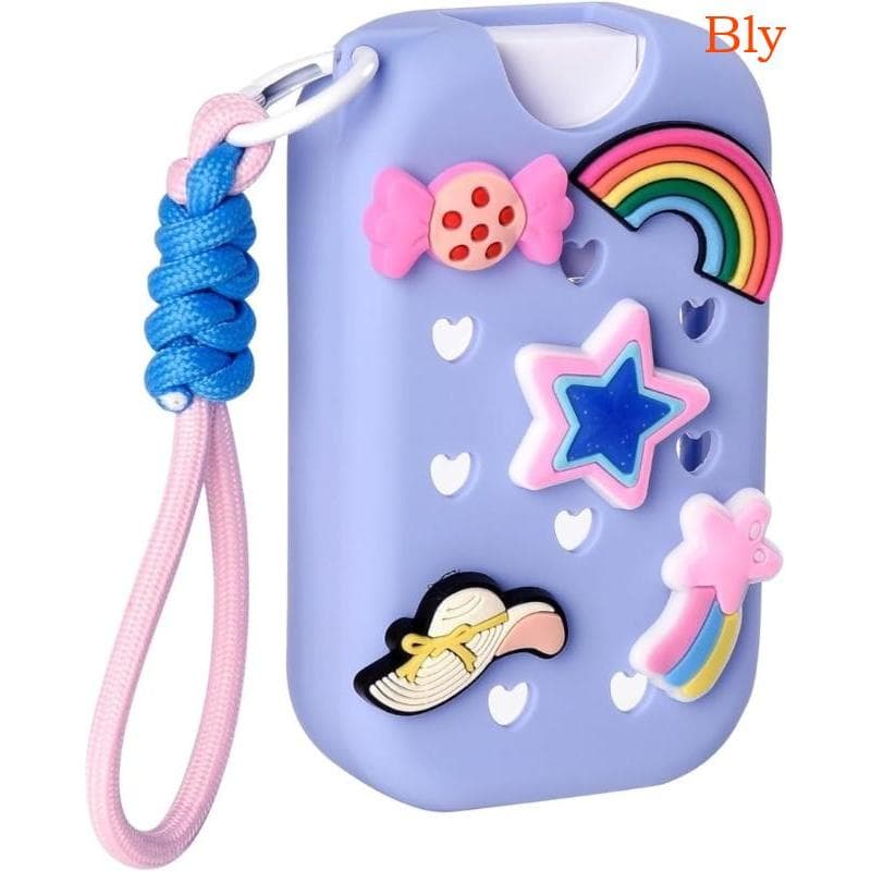Bly Keychain Protetores De Silicone Habilitados Para sprays Desinfetantes De 1 Onça Oferecendo Gancho De Rotação E Prote
