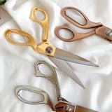 Tesoura fita tesoura especial roupas fábrica tesoura abertura fita tesoura artesanal diy Retro Sci