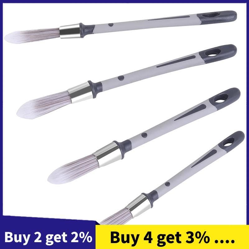 Ferramenta De Pintura De Pincel Para Áreas Detalhadas E Pequenos Reparos De Tinta Pincéis