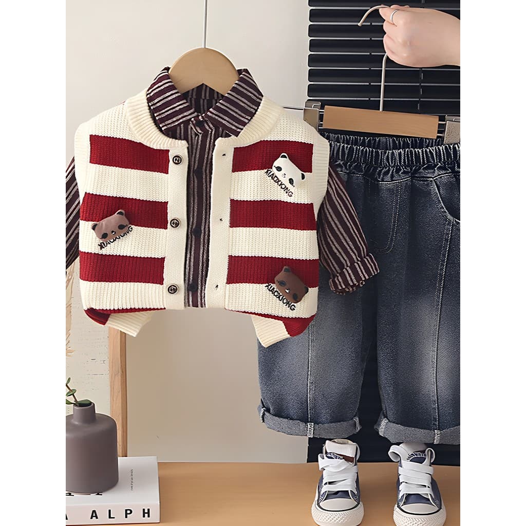Han fã meninos outono terno moda bonito bebê primavera outono roupas dos desenhos animados do bebê crianças roupas de tr