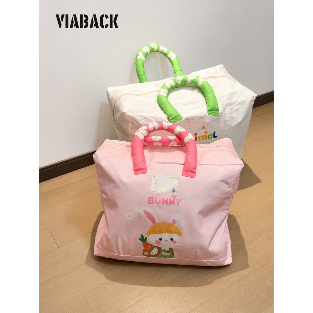 Bolsa de armazenamento da primeira escolha da mamãe!Armazenamento de colcha de jardim de infância Bolsa Pano Oxford Moch