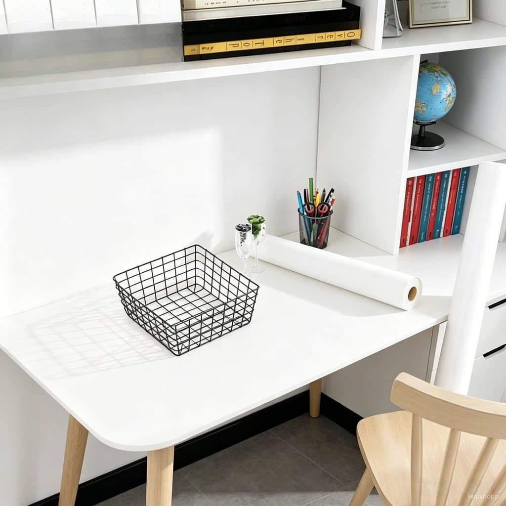 1/2/3 Pcs Branco Adesivo De Parede Fácil Aplicar Ambientes Diversos Estilos Variados Ótimo Custo-Benefício