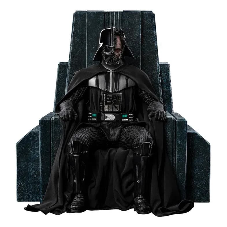Iron Studios Darth Vader no Trono Star Wars Estátua Colecionável para Exibir e Decorar