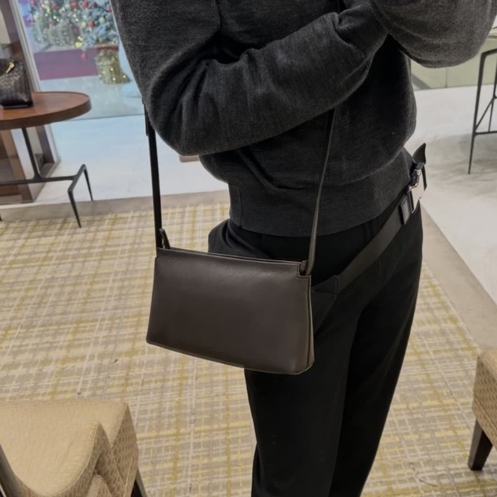 Pequeno quadrado tr igual ao saco do mensageiro saco de cabeça de alta qualidade simples cem estilos moda couro sentir s