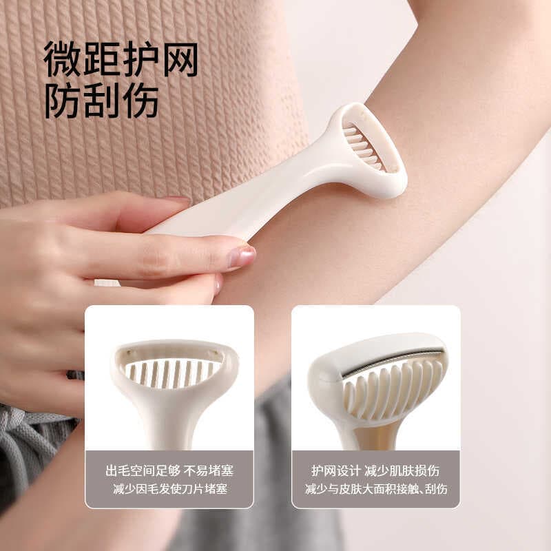 Faca de remoção de pelos de braço, barbeador feminino para axilas, perna, cabelo, ferramenta útil, faca de remoção de pe