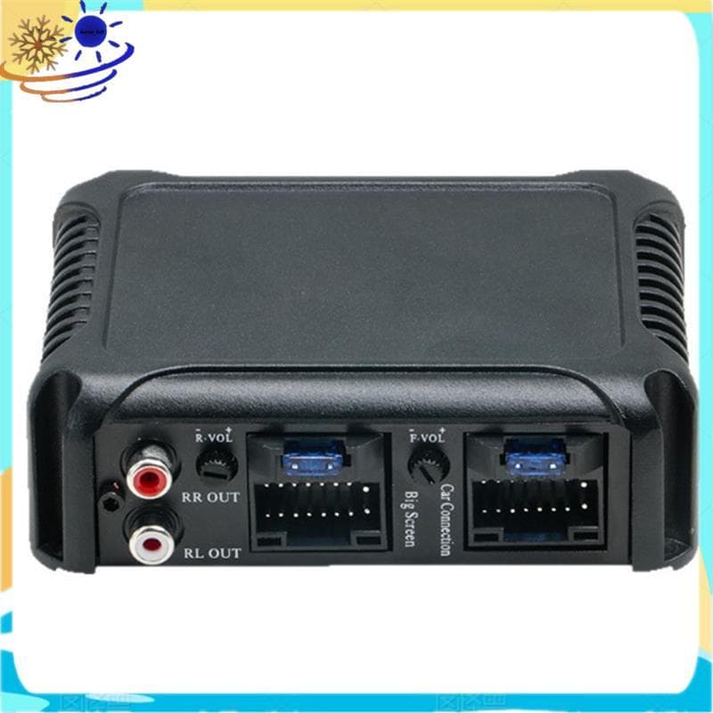 [Le's Shop] Classe AB De Alta Qualidade 4 Vias Digital DSP Processador De Áudio Para Carro Amplificador De Alumínio Subw