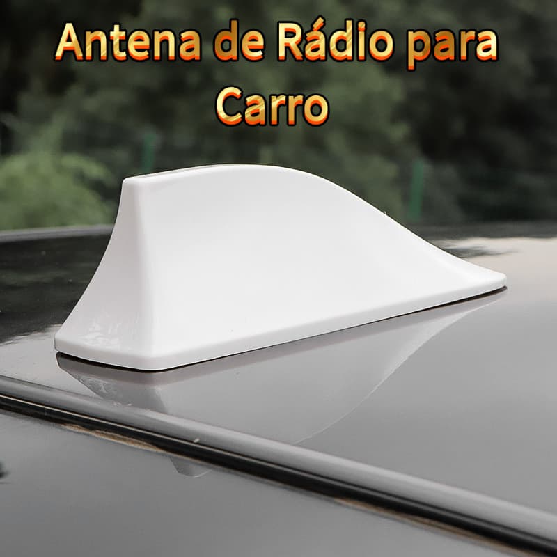 Antena De Peixe TubarãO 95 GM, VáLvula à Prova D'áGua De Sinal De RáDio Sem Furo FM/AM