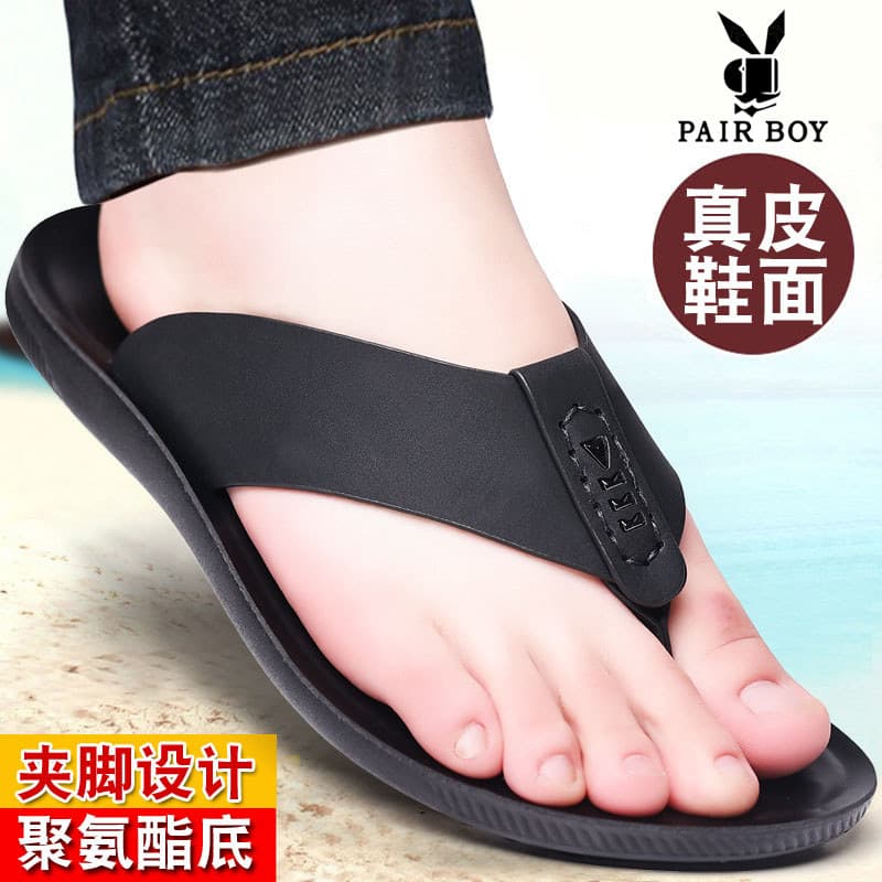 Sandálias masculinas verão novo estilo exterior usar sandálias chinelos masculinos chinelos antiderrapantes chinelos sol