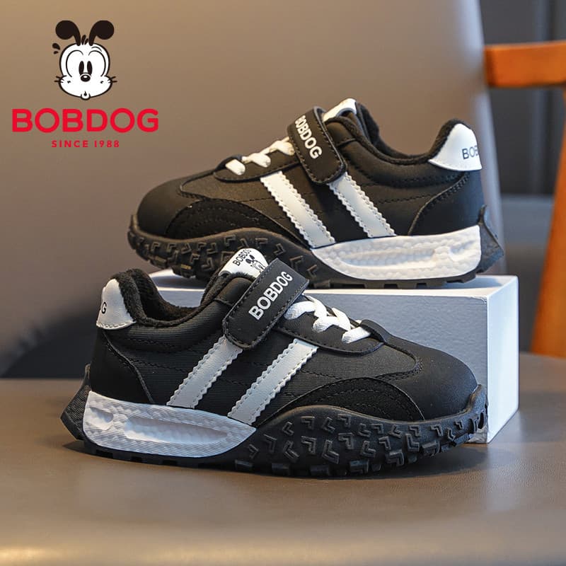 Bobo sapatos infantis sapatos de lã infantil 2026 novo estilo outono inverno estilo meninas engrossado dois sapatos de a