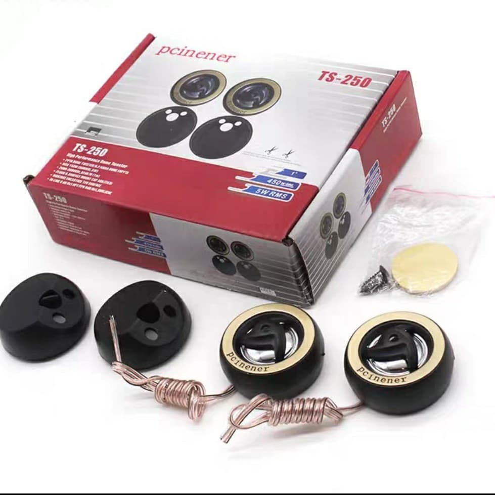TS-250 Oferta Especial Tweeter para Carro Um Par Preço Pequeno Estéreo para Carro