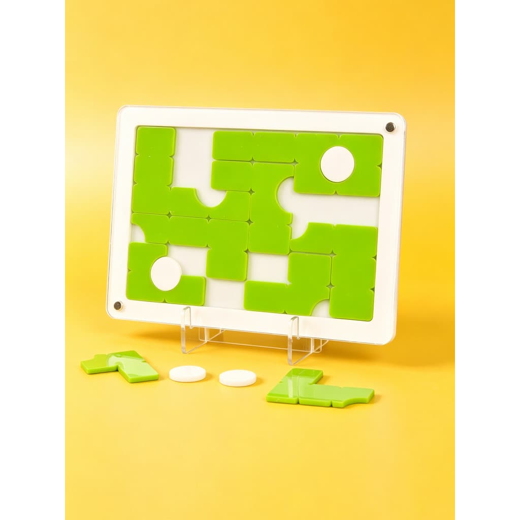 GM Novo Estilo Alta Dificuldade Verde 13 quebra-cabeça quebra-cabeça em formato especial desconectado cérebro queima que